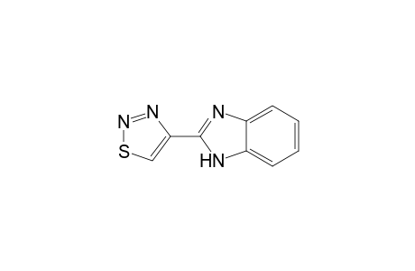 1H-Benzimidazole, 2-(1,2,3-thiadiazol-4-yl)-