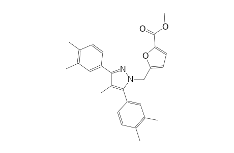 methyl 5-{[3,5-bis(3,4-dimethylphenyl)-4-methyl-1H-pyrazol-1-yl]methyl}-2-furoate
