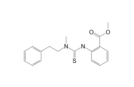 METHYL-2-[3-METHYL-3-(2-PHENYLETHYL)-THIOUREIDO]-BENZOATE