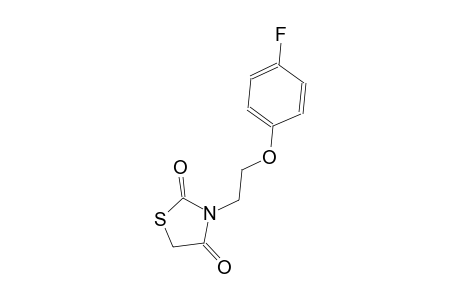 3-[2-(4-fluorophenoxy)ethyl]-1,3-thiazolidine-2,4-dione