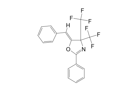 5-(Z)-BENZYLIDENE-2-PHENYL-4,4-BIS-(TRIFLUOROMETHYL)-2-OXAZOLINE