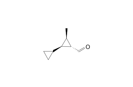 (1S,2R,3R)-2-CYCLOPROPYL-3-METHYLCYCLOPROPANE-1-CARBOXALDEHYDE