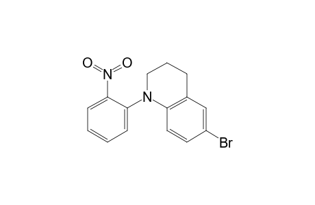 6-Bromanyl-1-(2-nitrophenyl)-3,4-dihydro-2H-quinoline