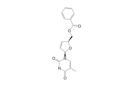 1-(5-O-BENZOYL-2,3-DIDEOXY-beta-D-GLYCERO-PENTO-2-ENOFURANOSYL)-THYMINE