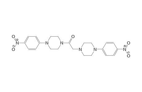 piperazine, 1-(4-nitrophenyl)-4-[2-[4-(4-nitrophenyl)-1-piperazinyl]-2-oxoethyl]-