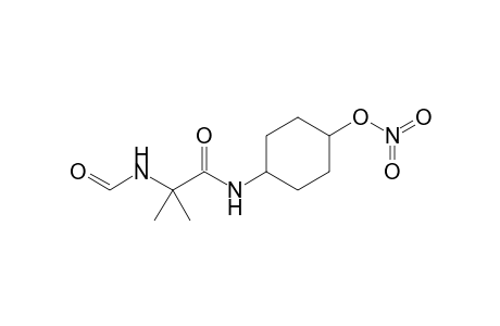 2-(Formylamino)-2-methyl-N-(4'-nitrooxycyclohexyl)-propionylamide
