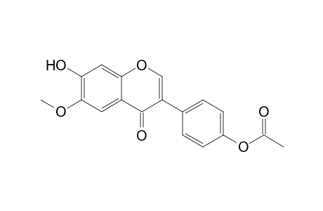 4'-Acetoxy-7-hydroxy-6-methoxyisoflavone