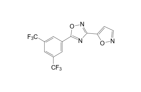 5-(alpha,alpha,alpha,alpha',alpha',alpha'-HEXAFLUORO-3,5-XYLYL)-3-(5-ISOXAZOLYL)-1,2,4-OXADIAZOLE