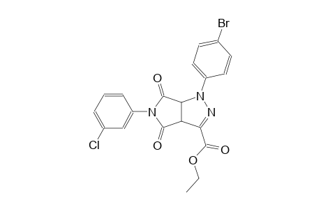 pyrrolo[3,4-c]pyrazole-3-carboxylic acid, 1-(4-bromophenyl)-5-(3-chlorophenyl)-1,3a,4,5,6,6a-hexahydro-4,6-dioxo-, ethyl ester
