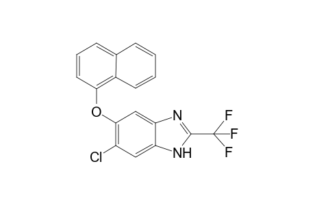 6(5)-Chloro-5(6)-(1-naphthyloxy)-2-(trifluoromethyl)-1Hbenzimidazole