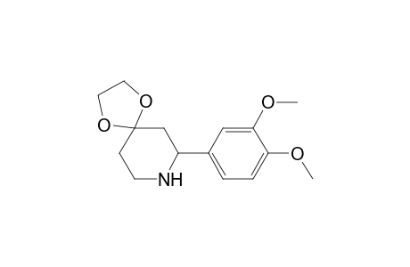 1,4-Dioxa-8-azaspiro[4.5]decane, 7-(3,4-dimethoxyphenyl)-