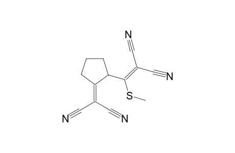 2-[[2-(dicyanomethylene)cyclopentyl]-methylsulfanyl-methylene]propanedinitrile