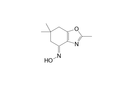 2,6,6-Trimethyl-4,5,6,7-tetrahydro-1,3-benzoxazol-4-one - oxime