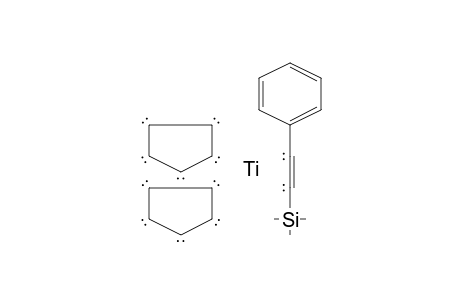 Titanium, bis(.eta.-5-cyclopentadienyl)(.eta.-2:1,2-phenyltrimethylsilylacetylene)-