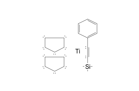 Titanium, bis(.eta.-5-cyclopentadienyl)(.eta.-2:1,2-phenyltrimethylsilylacetylene)-