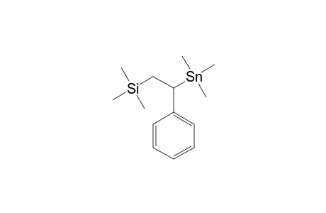 trimethyl-(2-phenyl-2-trimethylstannylethyl)silane