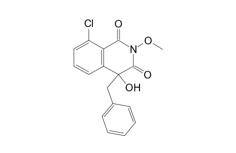 4-Benzyl-8-chloro-4-hydroxy-2-methoxyisoquinoline-1,3(2H,4H)-dione