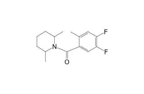 (4,5-Difluoro-2-methyl-phenyl)-(2,6-dimethyl-piperidin-1-yl)-methanone