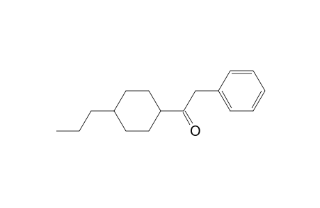 2-Phenyl-1-(4-propylcyclohexyl)ethanone