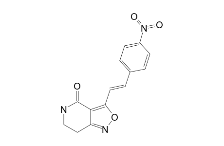 3-[2-(4-Nitrophenyl)ethenyl]-4,5,6,7-tetrahydroisoxazolo[4,3-c]pyridin-4-one