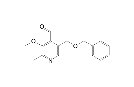 5-(Benzyloxymethyl)-3-methoxy-2-methylpyridine-4-carboxaldehyde