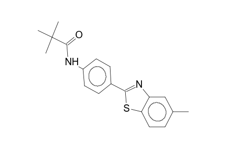 2-(4-pivaloylamidophenyl)-5-methylbenzothiazole