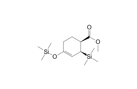 3-Cyclohexene-1-carboxylic acid, 2-(trimethylsilyl)-4-[(trimethylsilyl)oxy]-, methyl ester, cis-