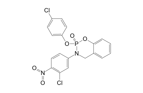 3-(3'-CHLORO-4'-NITROPHENYL)-2-(4-CHLOROPHENOXY)-3,4-DIHYDRO-2H-1,3,2-LAMBDA(5)-BENZOXAZAPHOSPHININ-2-ONE