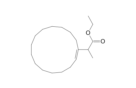 (E)-Ethyl 2-(cyclopentadec-1-enyl)propionate