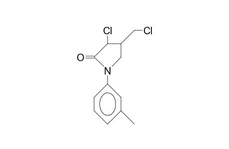 3-Chloro-4-chloromethyl-1-(3-tolyl)-2-pyrrolidinone