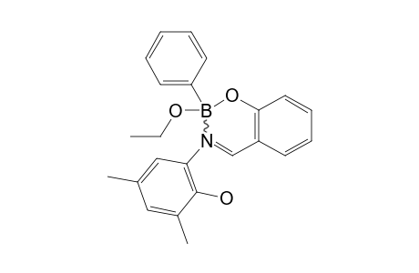 2-ETHOXY-2-PHENYL-3-(2-HYDROXY-3,5-DIMETHYL)-PHENYL-BENZO-[E]-3-AZA-1-OXA-2-BORACYCLOHEX-3-ENE