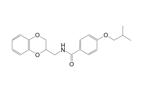 benzamide, N-[(2,3-dihydro-1,4-benzodioxin-2-yl)methyl]-4-(2-methylpropoxy)-