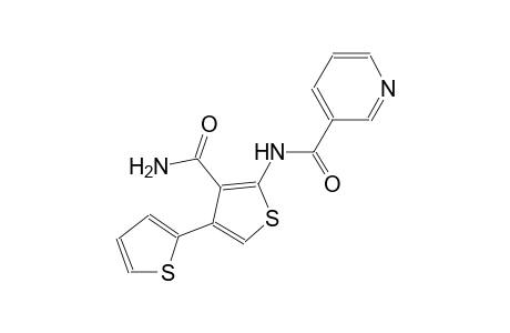 N-(4'-carbamoyl-[2,3'-bithiophen]-5'-yl)nicotinamide