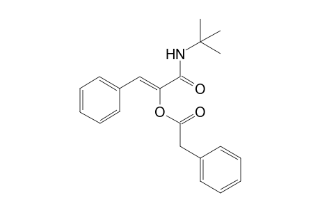 (Z)-1-(tert-butylcarbamoyl)-2-phenylvinyl 2-phenylacetate