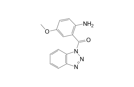 (2-Amino-5-methoxyphenyl) (benzotriazole-1-yl)methanone