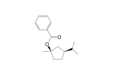 [(1R,3S)-1-Methyl-3-(1-methylethyl)cyclopent-1-yl] Benzoate