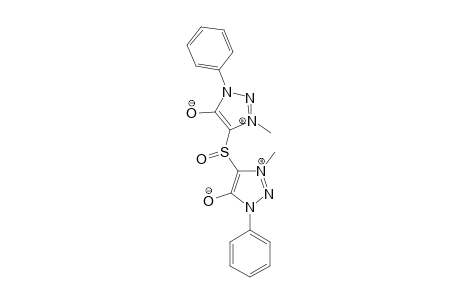 BIS-[1-PHENYL-3-METHYL-5-OXY-1,2,3-TRIAZOL-4-YL]-SULFOXIDE