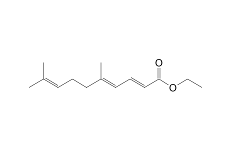 (2E,4E)-5,9-dimethyldeca-2,4,8-trienoic acid ethyl ester