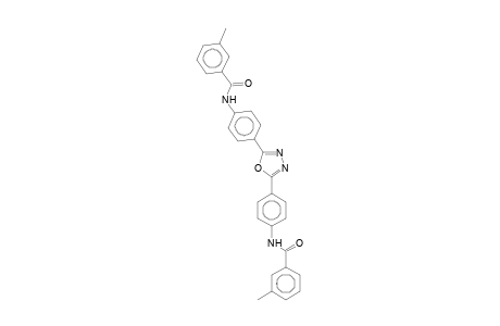 2,5-Bis[4-(3-methylbenzamido)phenyl]-1,3,4-oxadiazole