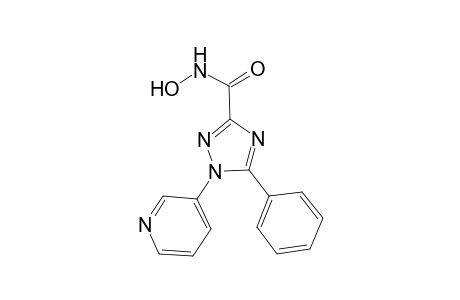5-Phenyl-1-(3-pyridyl)-1,2,4-triazole-3-hydroxamic acid