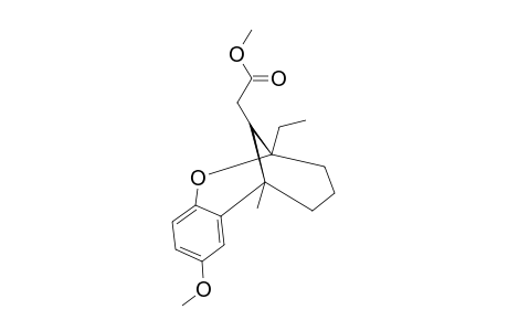 METHYL-2-ETHYL-8-METHOXY-6-METHYL-3,4,5,6-TETRAHYDRO-2,6-METHANO-2H-1-BENZOXOCIN-11-ETHANOATE