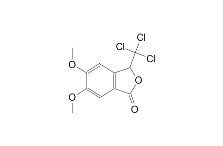 5,6-dimethoxy-3-(trichloromethyl)-2-benzofuran-1(3H)-one