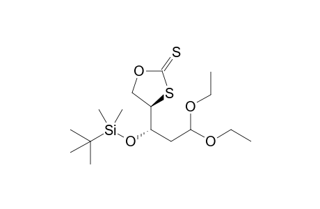 (4R)-4-[(1S)-1-[tert-butyl(dimethyl)silyl]oxy-3,3-diethoxy-propyl]-1,3-oxathiolane-2-thione