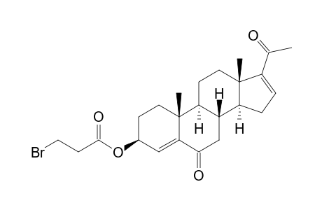 3-BETA-(3-BROMOPROPANOYLOXY-PREGNA)-4,16-DIENE-6,20-DIONE