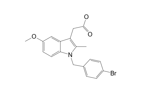 1-(4-BROMOBENZYL)-5-METHOXY-2-METHYLINDOLE-3-ACETIC-ACID
