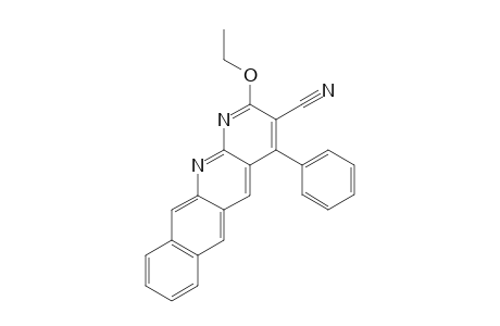 3-Cyano-2-ethoxy-4-phenylanthra[2,3-b]-1,8-naphthyridine
