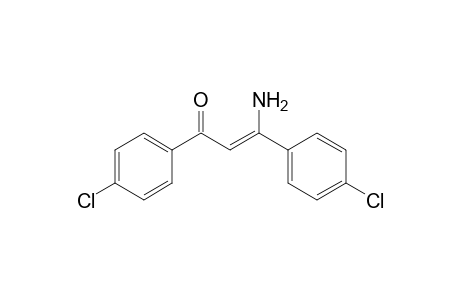 (2Z)-3-Amino-1,3-bis(4-chlorophenyl)-2-propen-1-one