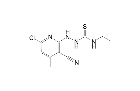 1-[(6-chloro-3-cyano-4-methylpyridin-2-yl)amino]-3-ethylthiourea