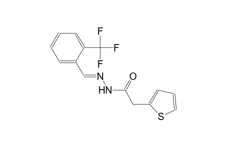 2-(2-thienyl)-N'-{(E)-[2-(trifluoromethyl)phenyl]methylidene}acetohydrazide
