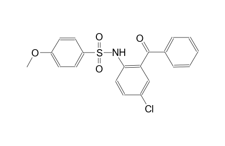 N-(2-benzoyl-4-chlorophenyl)-4-methoxybenzenesulfonamide